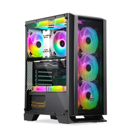Gabinete Gamer com Lateral de Vidro Temperado Sem Cooler Synrad-1 Segotep é boa?