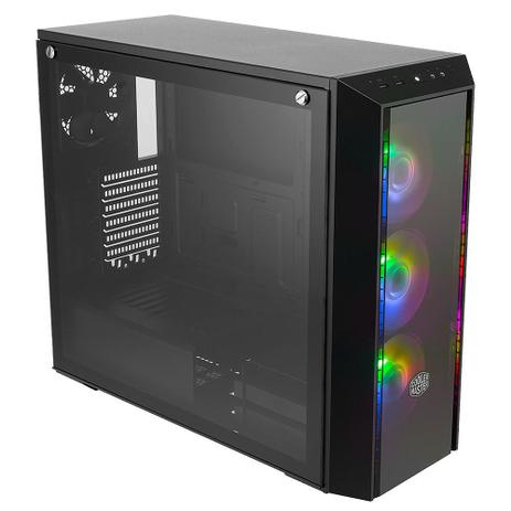 Gabinete Gamer Cooler Master MasterBox Pro 5 ARGB, Mid Tower, com FAN, Lateral em Vidro - MCY-B5P2-KWGN-03 Menor preço em Gabinete Gamer Cooler Master MasterBox Pro 5 ARGB, Mid Tower, com FAN, Lateral em Vidro - MCY-B5P2-KWGN-03
