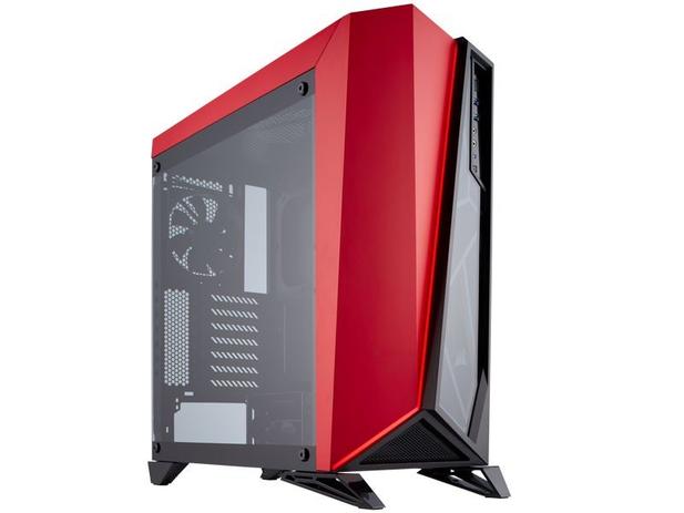 Gabinete Gamer Corsair SPEC-OMEGA RGB com Vidro Temperado PRETO/VERMELHO CC-9011120-WW é boa?