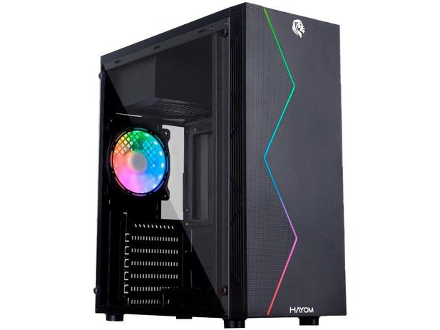 Gabinete Gamer Hayom GB1705 RGB ATX Preto é boa?