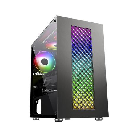 Gabinete Gamer K-mex Cg-01ru Bifrost Iii Rgb Mid Tower Preto - Cg01rurh001cb0x é boa?