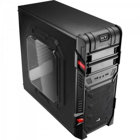 Gabinete Gamer Mid Preto Tower GT Window Aerocool é boa?