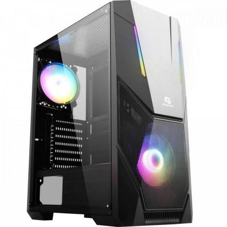 Gabinete Gamer Mid Tower BLACK HAWK RGB FORTREK é boa?