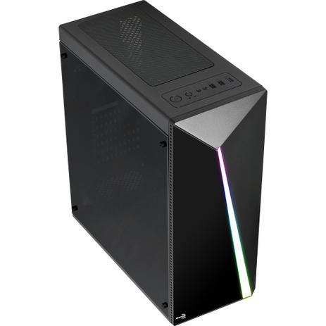 Gabinete Gamer Mid Tower RGB Shard AEROCOOL é boa?