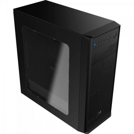 Gabinete Gamer Mid Tower SI-5100 EN58348 Preto AEROCOOL Menor preço em Gabinete Gamer Mid Tower SI-5100 EN58348 Preto AEROCOOL