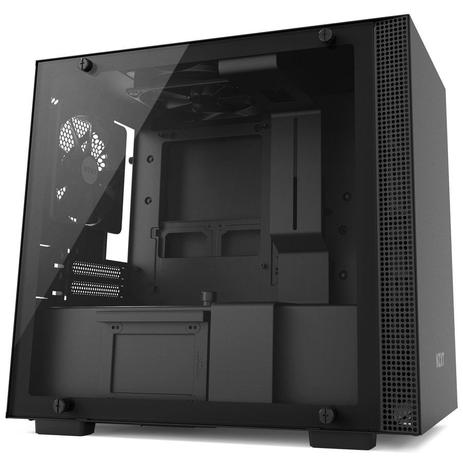 Gabinete Gamer NZXT H200 BLACK/BLUE MINI-ITX Vidro Temperado CA-H200B-BL Menor preço em Gabinete Gamer NZXT H200 BLACK/BLUE MINI-ITX Vidro Temperado CA-H200B-BL