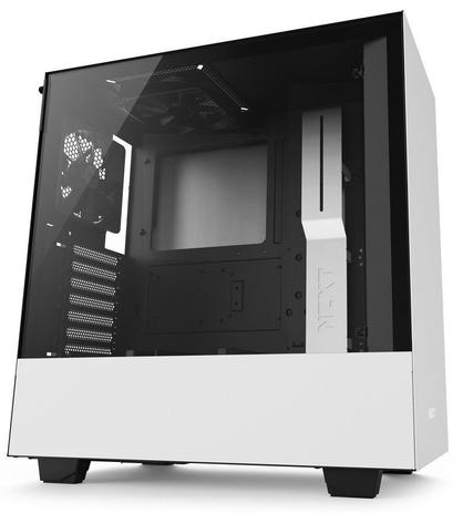Gabinete Gamer NZXT H500 White MID-TOWER ATX Vidro Temperado CA-H500B-W1 Menor preço em Gabinete Gamer NZXT H500 White MID-TOWER ATX Vidro Temperado CA-H500B-W1
