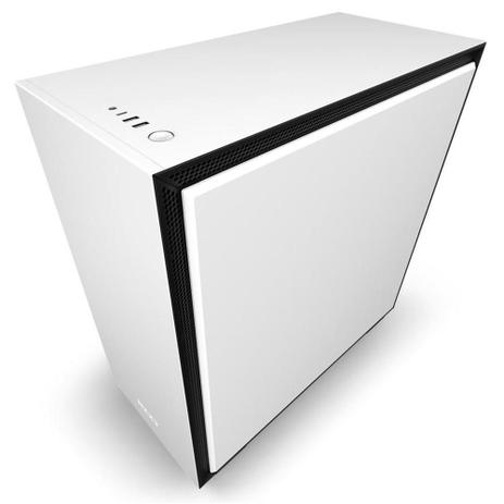 Gabinete Gamer NZXT H710, Mid Tower, com FAN, Lateral em Vidro, Branco/Preto - CA-H710B-W1 Menor preço em Gabinete Gamer NZXT H710, Mid Tower, com FAN, Lateral em Vidro, Branco/Preto - CA-H710B-W1