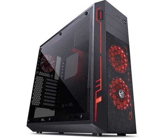 Gabinete Gamer Pcyes Spirit Preto Led 7 Spipto7c3fca2 é boa?