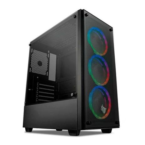 Gabinete Gamer Pichau Kazan RGB Lateral/Frontal de Vidro, PGKZ-01 RGB Menor preço em Gabinete Gamer Pichau Kazan RGB Lateral/Frontal de Vidro, PGKZ-01 RGB