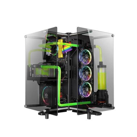 Gabinete Gamer Thermaltake CA-1J8-00M1WN-00 Core P90 Tg Wall Mount Mid Tower Preto Menor preço em Gabinete Gamer Thermaltake CA-1J8-00M1WN-00 Core P90 Tg Wall Mount Mid Tower Preto