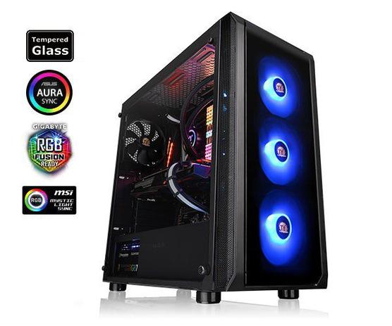 Gabinete Gamer Thernaltake TT J23 TG RGB/BK/WIN/SPCC/T.GLASS1/MB SYNC CA-1L6-00M1WN-01 - Thermaltake é boa?