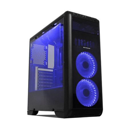 Gabinete Gamer Tornado - Preto LED Azul - MCA-FC-T07A/BK - Mymax Menor preço em Gabinete Gamer Tornado - Preto LED Azul - MCA-FC-T07A/BK - Mymax