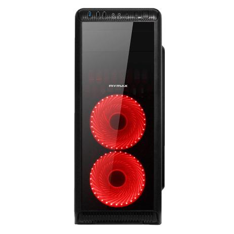 Gabinete Gamer Tornado USB 3.0 - LED mymax Menor preço em Gabinete Gamer Tornado USB 3.0 - LED mymax