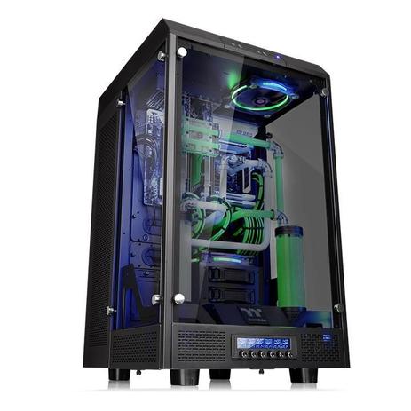Gabinete Gamer TT THE Tower 900/BLACK/WIN/TEMPERED GLASS CA-1H1-00F1WN-00 - Thermaltake Menor preço em Gabinete Gamer TT THE Tower 900/BLACK/WIN/TEMPERED GLASS CA-1H1-00F1WN-00 - Thermaltake