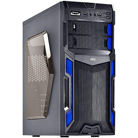 Gabinete Gamer Vinik 3 Baias VX Typhoon Preto/Azul 2xUsb 2.0 ( Sem fonte ) é boa?