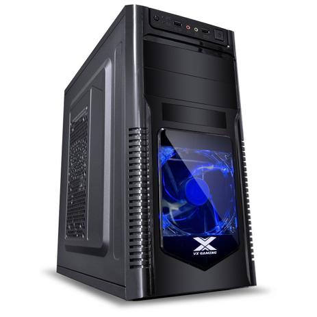 Gabinete Gamer Vinik C3129 VX Gaming Orion Led Azul Preto Menor preço em Gabinete Gamer Vinik C3129 VX Gaming Orion Led Azul Preto