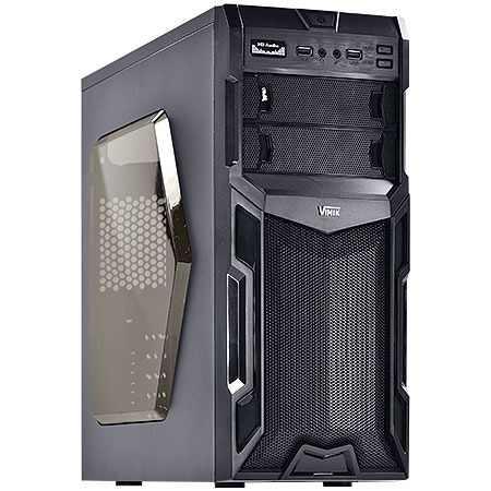 Gabinete gamer vx 2 baias preto typhoon vinik Menor preço em Gabinete gamer vx 2 baias preto typhoon vinik