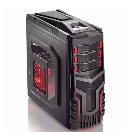 Gabinete Gamer Warrior Led Suporta Water Cooler Ga124 - Multilaser Menor preço em Gabinete Gamer Warrior Led Suporta Water Cooler Ga124 - Multilaser