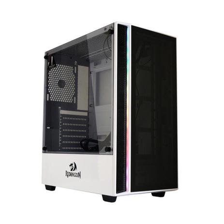 Gabinete Grapple Branco Redragon Menor preço em Gabinete Grapple Branco Redragon