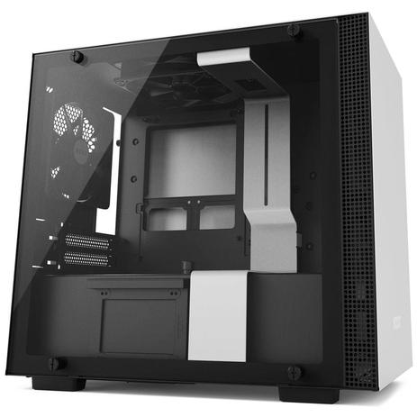 Gabinete h200 white - mini-itx - painel de vidro temperado - em aço - ca-h200b-w1 - Nzxt Menor preço em Gabinete h200 white - mini-itx - painel de vidro temperado - em aço - ca-h200b-w1 - Nzxt
