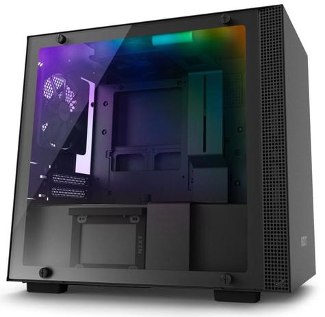 Gabinete h200i black - mini-itx - aço secc e vidro temperado - ca-h200w-bb - Nzxt Menor preço em Gabinete h200i black - mini-itx - aço secc e vidro temperado - ca-h200w-bb - Nzxt