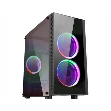 Gabinete K-Mex Gamer Nárnia II CG-02RA Micro ATX/ITX CG02RARH002CB0X Menor preço em Gabinete K-Mex Gamer Nárnia II CG-02RA Micro ATX/ITX CG02RARH002CB0X