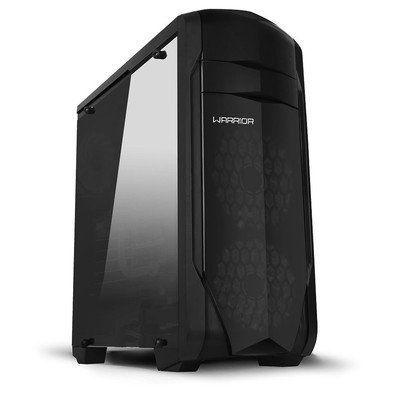 Gabinete Multilaser Gamer Warrior Preto GA155 Menor preço em Gabinete Multilaser Gamer Warrior Preto GA155