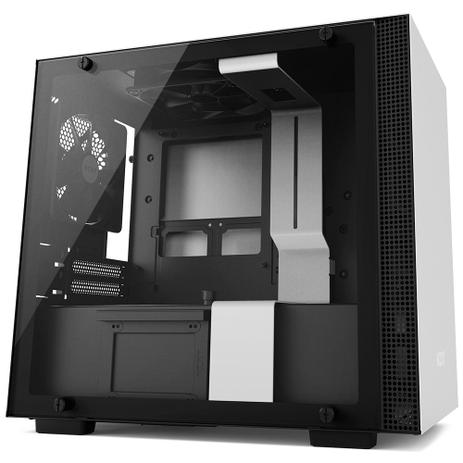 Gabinete NZXT H200 Branco Mini ITX Lateral de Vidro Temperado Sem Fonte - CA-H200B-W1 Menor preço em Gabinete NZXT H200 Branco Mini ITX Lateral de Vidro Temperado Sem Fonte - CA-H200B-W1