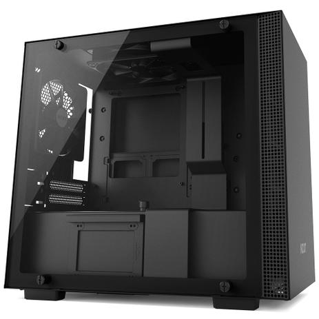 Gabinete NZXT H200 Preto Mini ITX Lateral de Vidro Temperado Sem Fonte - CA-H200B-B1 Menor preço em Gabinete NZXT H200 Preto Mini ITX Lateral de Vidro Temperado Sem Fonte - CA-H200B-B1