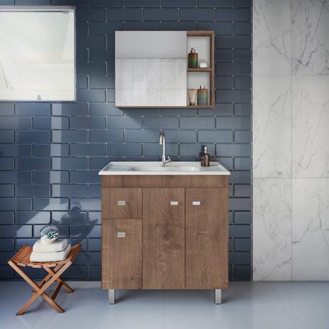 Gabinete para Banheiro com Cuba e Espelheira 3 Portas 1 Gaveta Vigo Gold Gaam Móveis Wengue é ruim? Gabinete para Banheiro com Cuba e Espelheira 3 Portas 1 Gaveta Vigo Gold Gaam Móveis Wengue é boa?