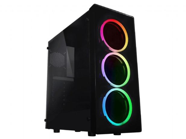 Gabinete Raidmax Neon G21 RGB Mid Tower ATX G21RGB Menor preço em Gabinete Raidmax Neon G21 RGB Mid Tower ATX G21RGB