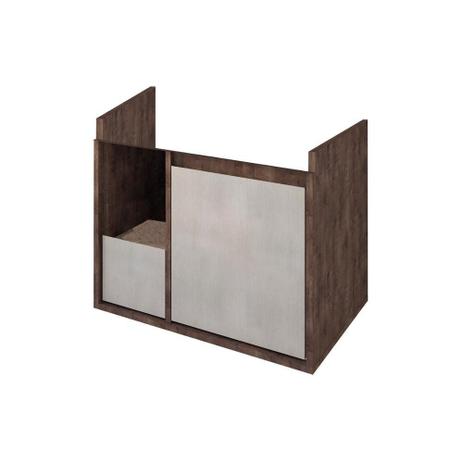 Gabinete Suspenso Drop 56x62cm Wengue E Rovere - Gaam é ruim? Gabinete Suspenso Drop 56x62cm Wengue E Rovere - Gaam é boa?