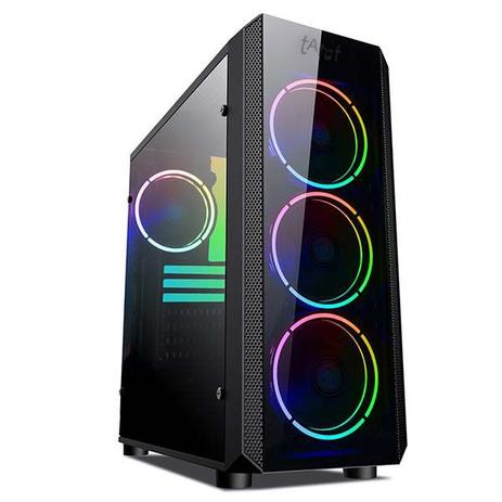 Gabinete Tarct Gamer Com Vidro Temperado Atx Mars Sem Fonte Menor preço em Gabinete Tarct Gamer Com Vidro Temperado Atx Mars Sem Fonte