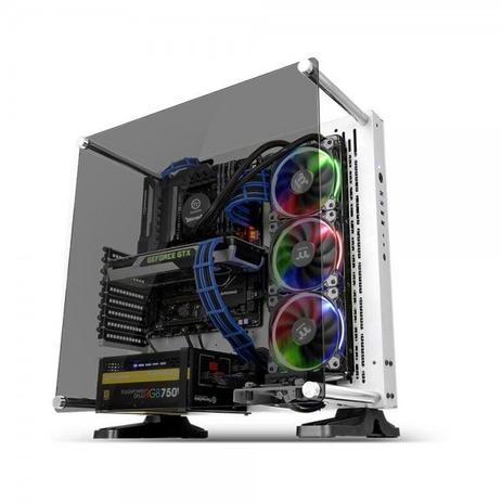 Gabinete Thermaltake Core P3 Tg Snow Edition Tempered Glass Mid Tower C/ Janela - CA1G400M6WN05 Menor preço em Gabinete Thermaltake Core P3 Tg Snow Edition Tempered Glass Mid Tower C/ Janela - CA1G400M6WN05