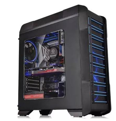 Gabinete Thermaltake Versa N23 Blue Led Fan Ca-1e2-00m1wn-05 Menor preço em Gabinete Thermaltake Versa N23 Blue Led Fan Ca-1e2-00m1wn-05