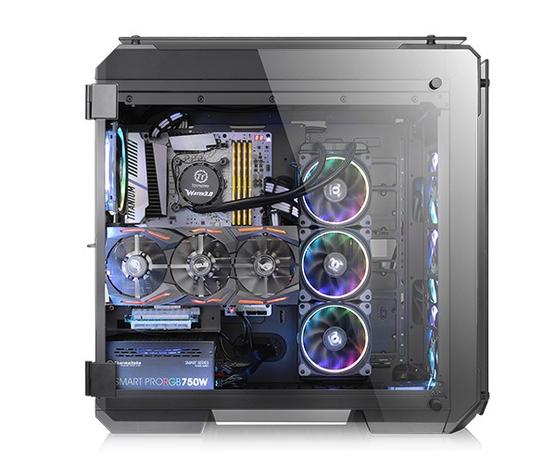 Gabinete thermaltake view 71 tg black/win/tempered glass4 ca-1i7-00f1wn-00 Menor preço em Gabinete thermaltake view 71 tg black/win/tempered glass4 ca-1i7-00f1wn-00