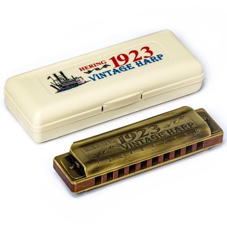 Gaita hering vintage harp 1923 20 vozes em lá (a) com estojo - 1020a Menor preço em Gaita hering vintage harp 1923 20 vozes em lá (a) com estojo - 1020a