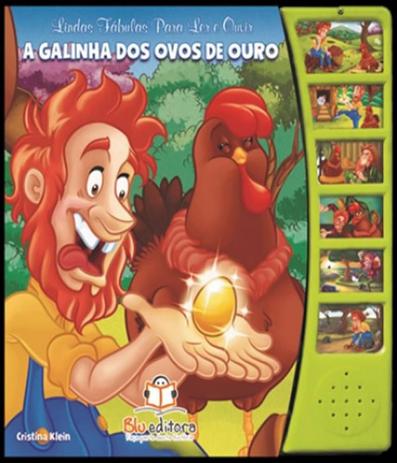 Galinha dos ovos de ouro, a - livro sonoro - Blu Editora Menor preço em Galinha dos ovos de ouro, a - livro sonoro - Blu Editora