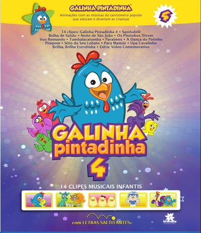 Galinha Pintadinha 4 - BLU-RAY - Som livre Menor preço em Galinha Pintadinha 4 - BLU-RAY - Som livre