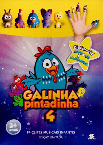 GALINHA PINTADINHA 4 - DESENHO (DVD): : DVD e Blu-ray