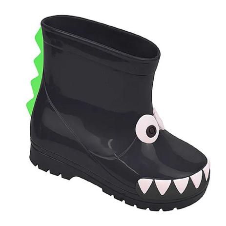 Galocha Infantil Menino LueLua Monstrinho Preto - Galocha - Magazine Luiza