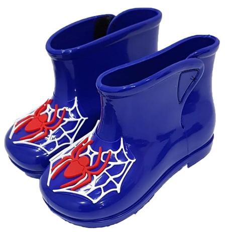 Bota Galocha Infantil Baby Shark Menino e Menina Kids Ajuste