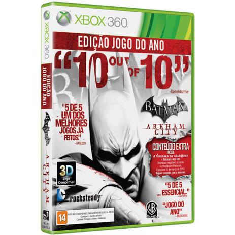 Game batman arkham city goty - xbox 360 - Warner é boa?