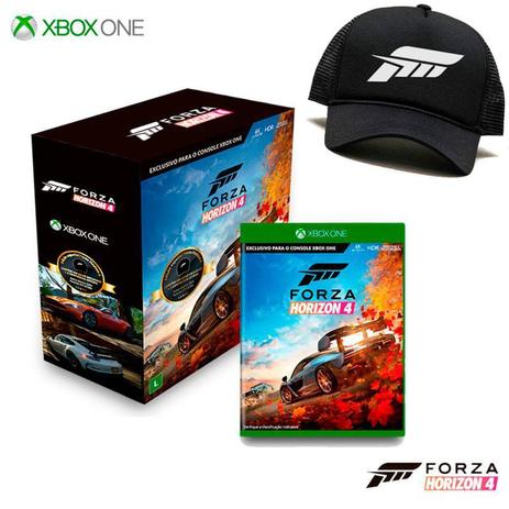 Game Forza Horizon 4 + Boné + 2 Conteúdos Extra - XBOX ONE Menor preço em Game Forza Horizon 4 + Boné + 2 Conteúdos Extra - XBOX ONE