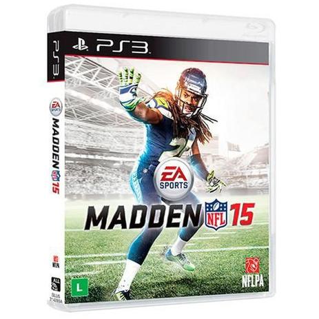 Game Ps3 Madden Nfl 15 - Sony Menor preço em Game Ps3 Madden Nfl 15 - Sony
