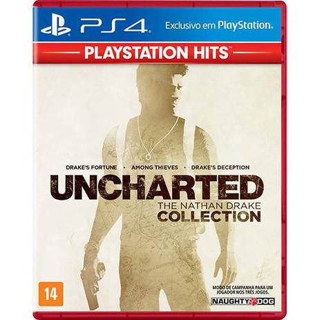 Game Uncharted The Nathan Drake Collection Hits - PS4 - Naught dog Menor preço em Game Uncharted The Nathan Drake Collection Hits - PS4 - Naught dog