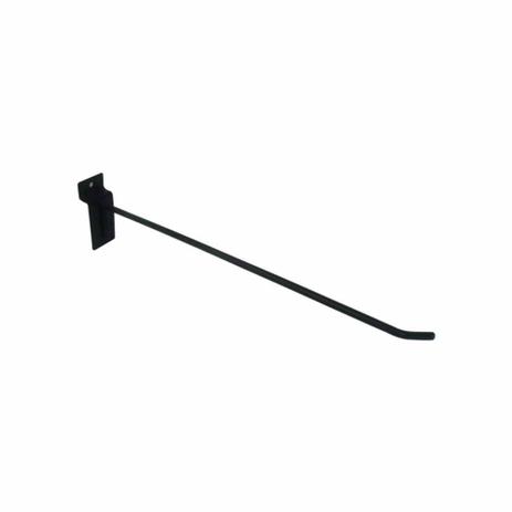 Gancho 20 cm Preto para Painel Canaletado - Metalúrgica ms Menor preço em Gancho 20 cm Preto para Painel Canaletado - Metalúrgica ms