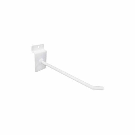 Gancho 30 cm Branco para Painel Canaletado - Metalúrgica ms Menor preço em Gancho 30 cm Branco para Painel Canaletado - Metalúrgica ms