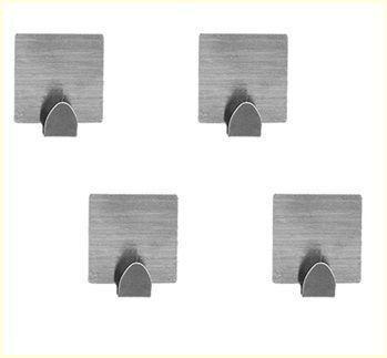 GANCHO ADESIVO DE METAL KIT COM 2 CARTELAS - 2 kits - Top Rio Menor preço em GANCHO ADESIVO DE METAL KIT COM 2 CARTELAS - 2 kits - Top Rio